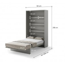 Sienas gulta 120 BED CONCEPT BC-02, pelēks